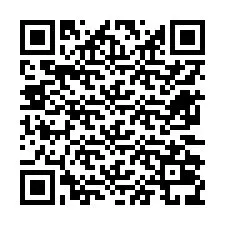 Kode QR untuk nomor Telepon +12672039189