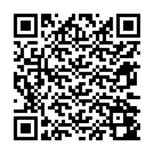 Codice QR per il numero di telefono +12672042610