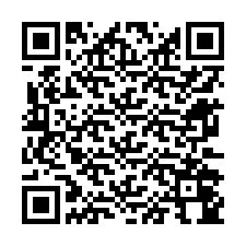 QR kód a telefonszámhoz +12672044954