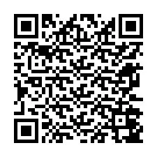 QR-Code für Telefonnummer +12672047874