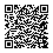 Codice QR per il numero di telefono +12672047875