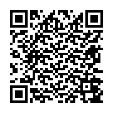 Kod QR dla numeru telefonu +12672047876