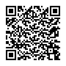 QR Code สำหรับหมายเลขโทรศัพท์ +12672048541