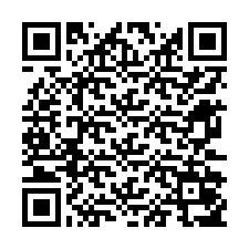 Código QR para número de teléfono +12672057470