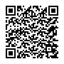 Código QR para número de teléfono +12672057471