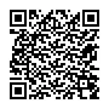 QR-код для номера телефона +12672058475