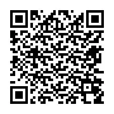 Codice QR per il numero di telefono +12672058476