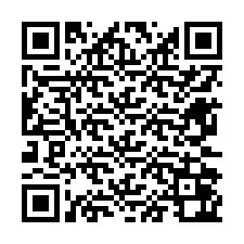 QR код за телефонен номер +12672062032