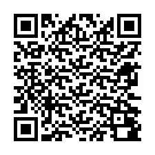 Código QR para número de teléfono +12672080268