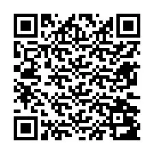 QR-Code für Telefonnummer +12672083716