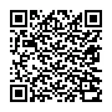 Codice QR per il numero di telefono +12672230298