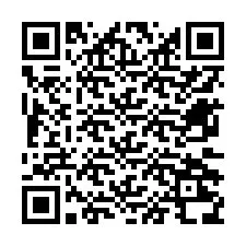 Código QR para número de teléfono +12672238303