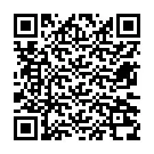 Kode QR untuk nomor Telepon +12672238307