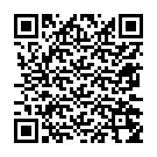 Kode QR untuk nomor Telepon +12672254918