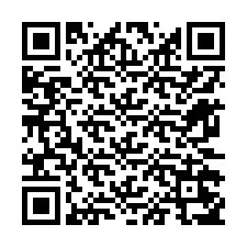 Codice QR per il numero di telefono +12672257891