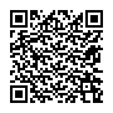 Codice QR per il numero di telefono +12672268525