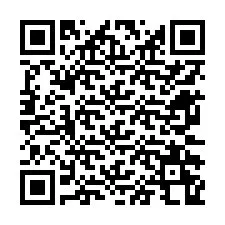 QR код за телефонен номер +12672268534