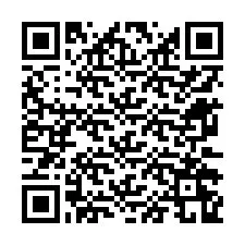 Código QR para número de teléfono +12672269954