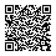 QR Code pour le numéro de téléphone +12672298258