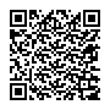 Codice QR per il numero di telefono +12672307058