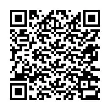 Código QR para número de teléfono +12672333768