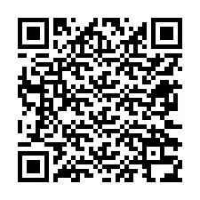 Codice QR per il numero di telefono +12672334628