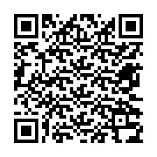 Codice QR per il numero di telefono +12672334633