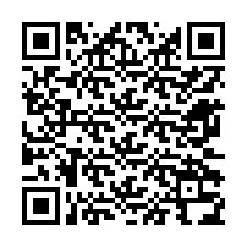 Kode QR untuk nomor Telepon +12672334634