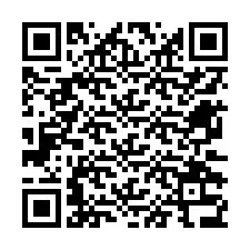 Codice QR per il numero di telefono +12672336753