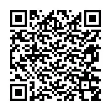 Código QR para número de teléfono +12672358570