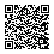 電話番号のQRコード +12672401634