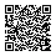 Código QR para número de telefone +12672402829