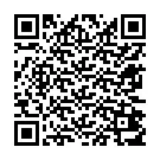 QR kód a telefonszámhoz +12672417098