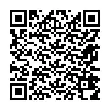 Codice QR per il numero di telefono +12672418875