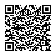 Kode QR untuk nomor Telepon +12672424278