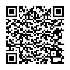 Codice QR per il numero di telefono +12672430672