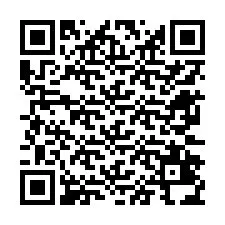 QR-код для номера телефона +12672434538