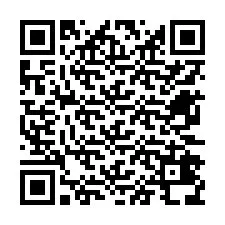 Código QR para número de telefone +12672438893