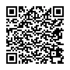 Kode QR untuk nomor Telepon +12672438896