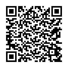 Codice QR per il numero di telefono +12672457231