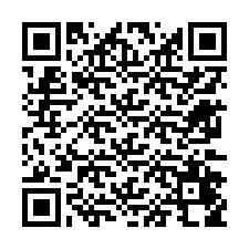 QR код за телефонен номер +12672458549