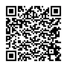 QR-code voor telefoonnummer +12672458556