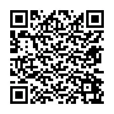 Código QR para número de teléfono +12672467616