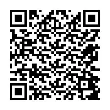 QR-code voor telefoonnummer +12672487279