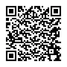 Codice QR per il numero di telefono +12672494578