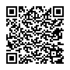 QR kód a telefonszámhoz +12672507406