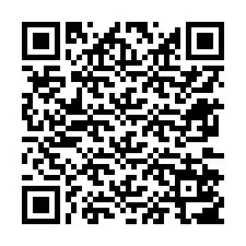 QR-code voor telefoonnummer +12672507408