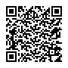 Kode QR untuk nomor Telepon +12672514841