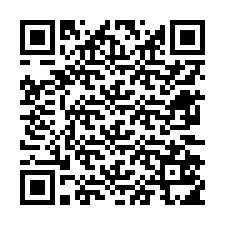 Codice QR per il numero di telefono +12672515188