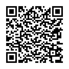 QR Code สำหรับหมายเลขโทรศัพท์ +12672536004